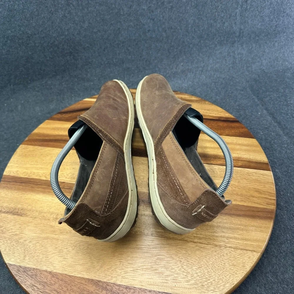 Merrell Ashland Womens Size 11 Brown Casual Slip On Flats Shoes Loafers J42788